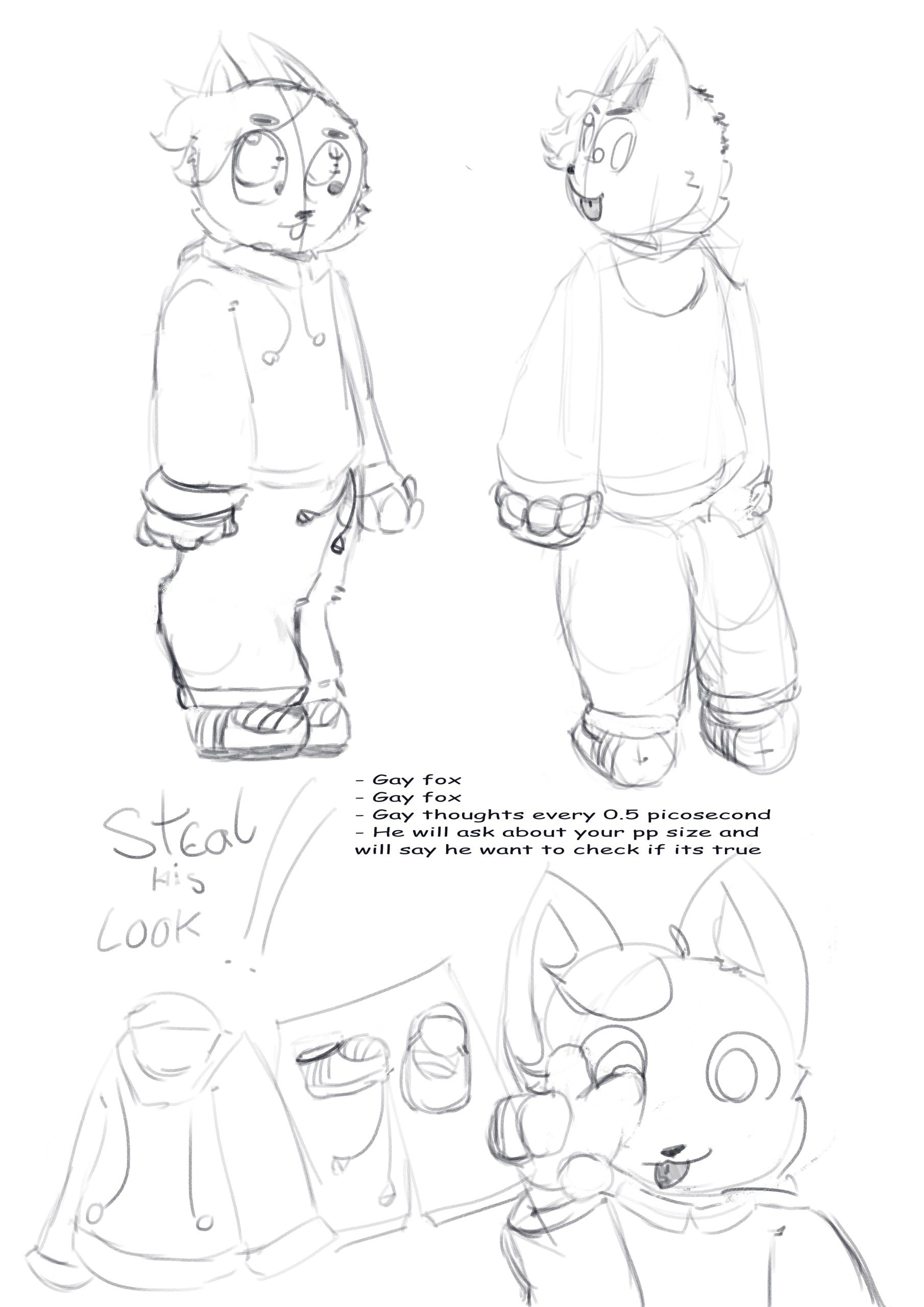 Silly Half-Joking Sketch